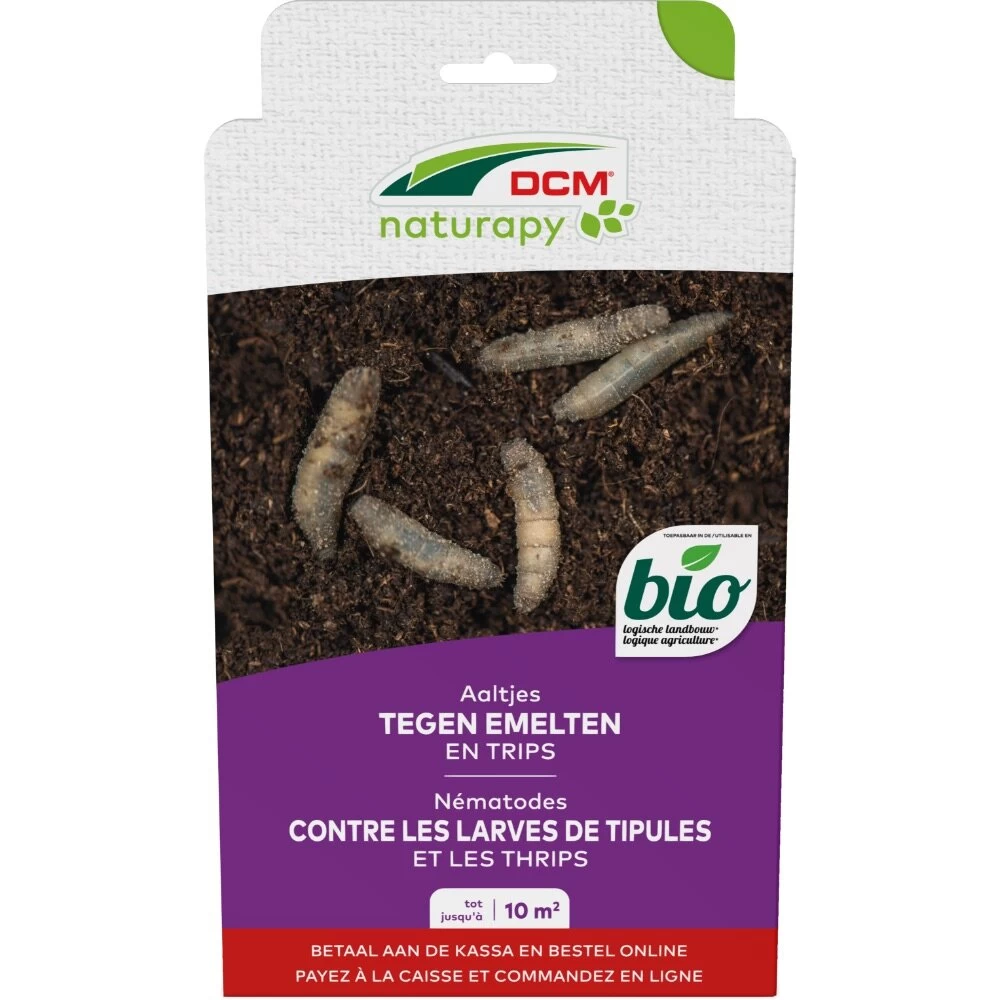 DCM Aaltjes Tegen Emelten En Trips (Felti-Guard®) - Bestelcode - 10 M² (5 Mio. Aaltjes) 1 DCM Aaltjes Tegen Emelten En Trips (Felti-Guard®) - Bestelcode - 10 M² (5 Mio. Aaltjes)