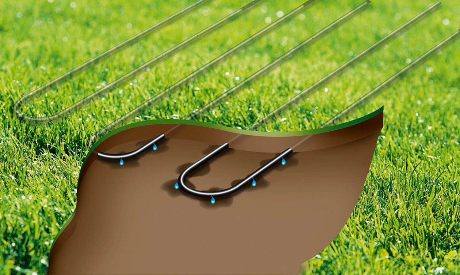 GARDENA Startset Druppelbuis Ondergrondse Bewatering 13,7mm 3 GARDENA Startset Druppelbuis Ondergrondse Bewatering 13,7mm - Afbeelding 3