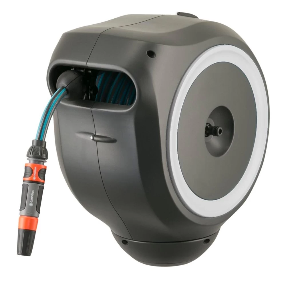 GARDENA Wandslangenbox 15 RollUp S Wit 1 GARDENA Wandslangenbox 15 RollUp S Wit