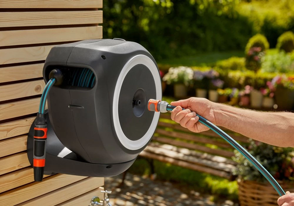 GARDENA Wandslangenbox 15 RollUp S Wit 3 GARDENA Wandslangenbox 15 RollUp S Wit - Afbeelding 3