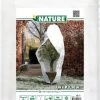 Nature Winterafdekhoes Met Rits Wit Ø250cmx3m 70 G/m²