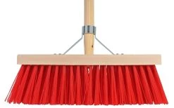 Talen Tools Bezem Rood Inclusief Steel 35cm
